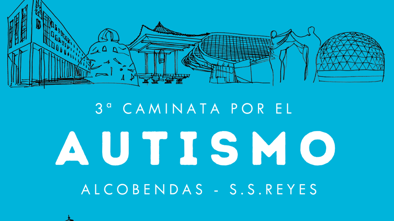 Cartel de la III Caminata por el Autismo