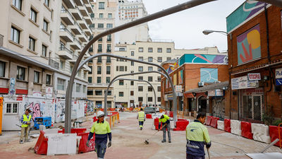 La Plaza de los Mostenses estará lista este otoño
