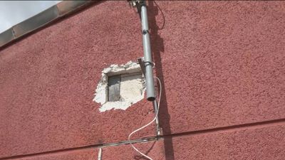 Un rayo impacta en una vivienda de Eurovillas