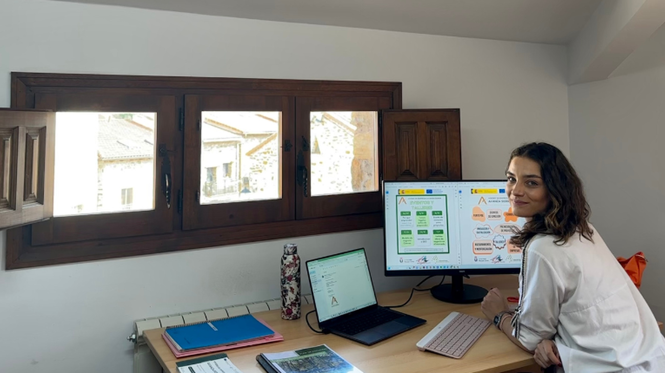 Irene Hernández. Directora de el vivero de empresas 'Avanza Sierra'