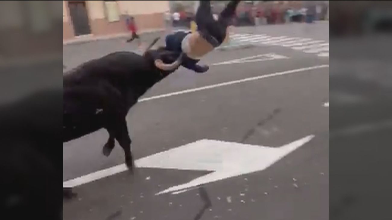 VÍDEO: Escalofriante cogida en los encierros de Yepes, Toledo