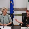 Von der Leyen anuncia en Lampedusa un plan europeo ante la crisis migratoria de Italia