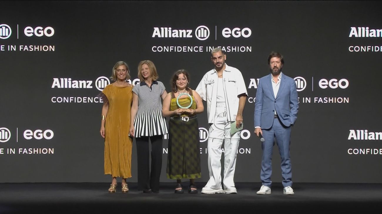 La diseñadora Amara Caruncho, premiada en la Madrid Fashion Week