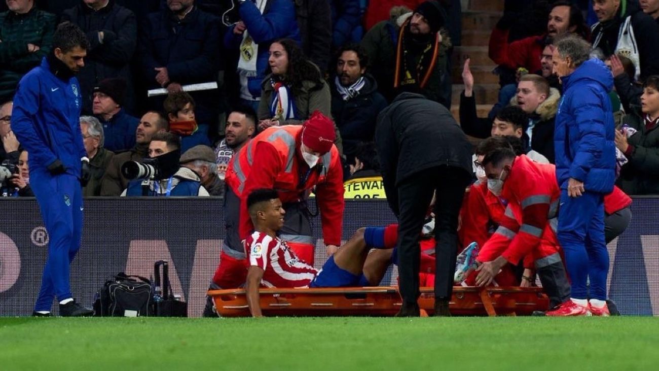 Lemar sufre una rotura del tendón de Aquiles