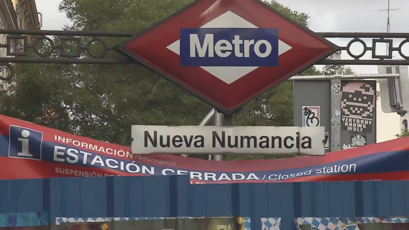 Un obrero sufre la semiamputación de un pie cuando trabajaba en túnel de metro de Nueva Numancia