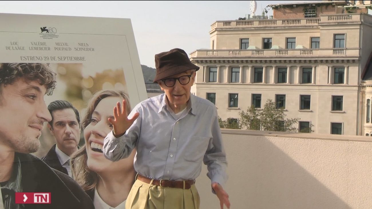 Woody Allen llega a Barcelona con un 'Golpe de suerte' y su banda de jazz
