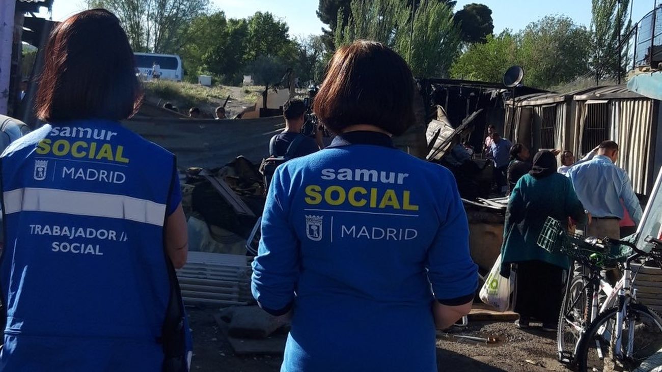 Samur Social realizó 1.613 intervenciones con personas sin hogar durante las olas de calor