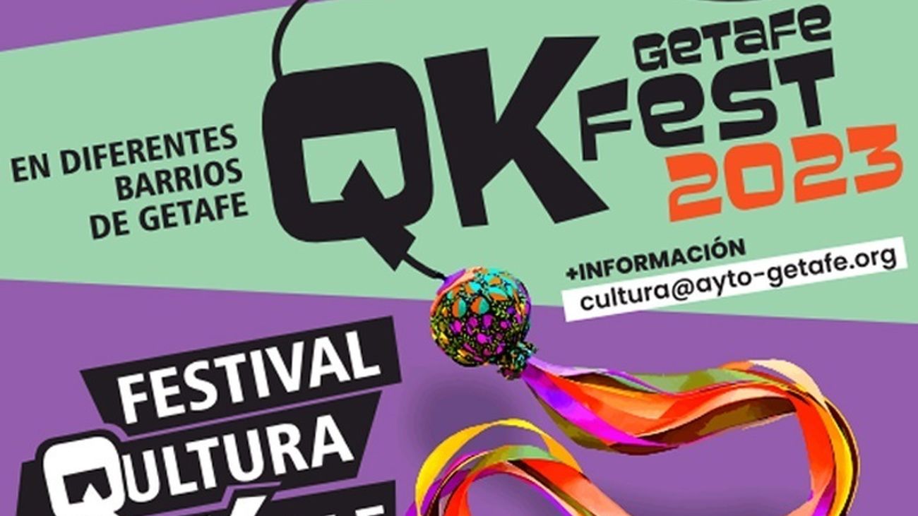 Cartel del Festival QKfest de Getafe