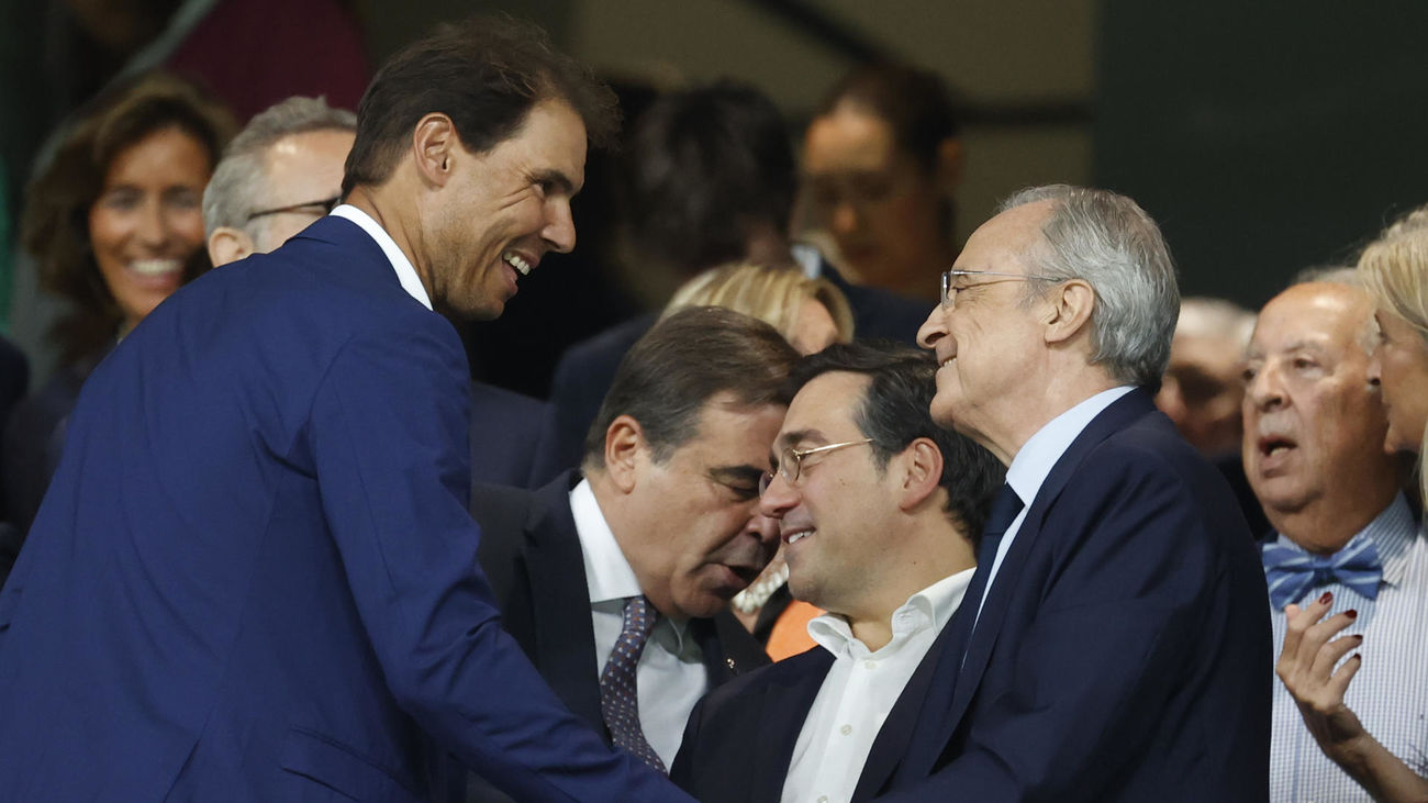 Rafa Nadal y Florentino Pérez