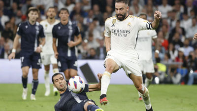 Carvajal, baja por lesión muscular en la Champions y el derbi