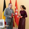 Ayuso aborda con el ministro presidente de la Región de Bruselas sus proyectos de digitalización y turismo