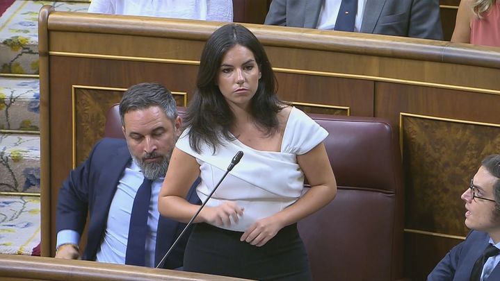 Pepa Rodríguez de Millan, portavoz de Vox / TELEMADRID