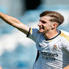 César Palacios culmina la remontada del Real Madrid ante el Union Berlin en la Champions juvenil