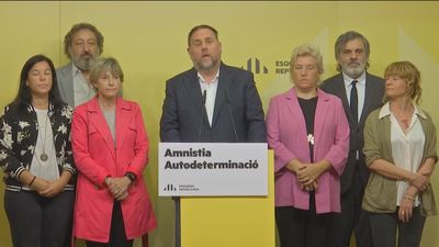 Junqueras reitera que ya hay acuerdo para la amnistía y exige la autodeterminación para investir a Sánchez