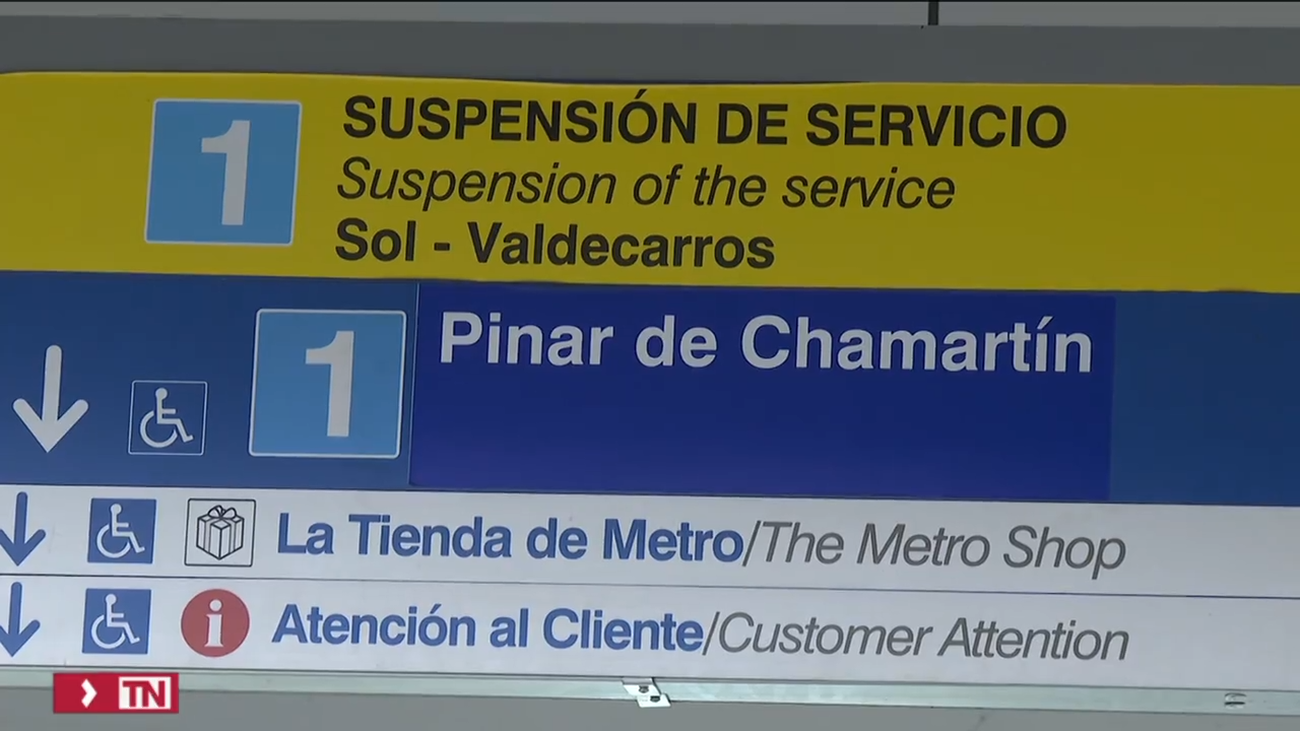 Metro reabrirá el miércoles 27 de septiembre la Línea 1 entre Sol y Nueva Numancia