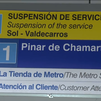 Metro reabrirá el miércoles 27 de septiembre la Línea 1 entre Sol y Nueva Numancia
