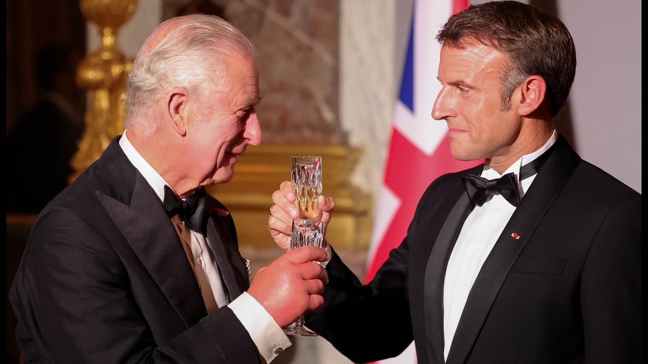 La lucha contra el cambio climático centra el segundo día de la visita de Carlos III a Francia