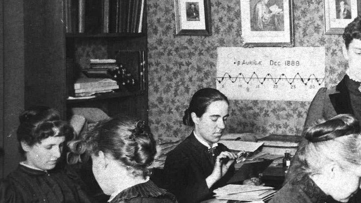 Antonia Maury 'contando' estrellas en el observatorio de Harvard / OBSERVATORIO DE HARVARD