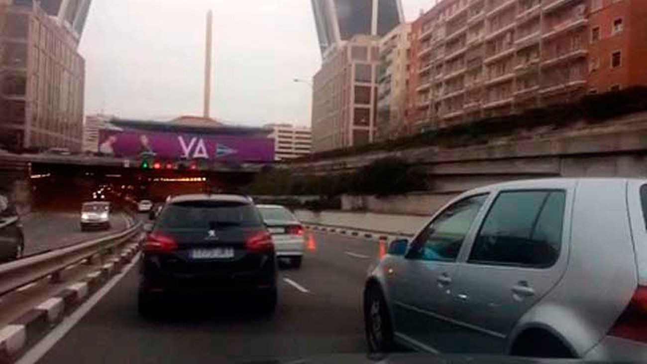 Luces led para tres importantes túneles de la ciudad de Madrid