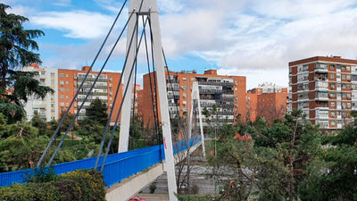 El Ayuntamiento de Madrid rehabilitará la pasarela de Marqués de Zafra