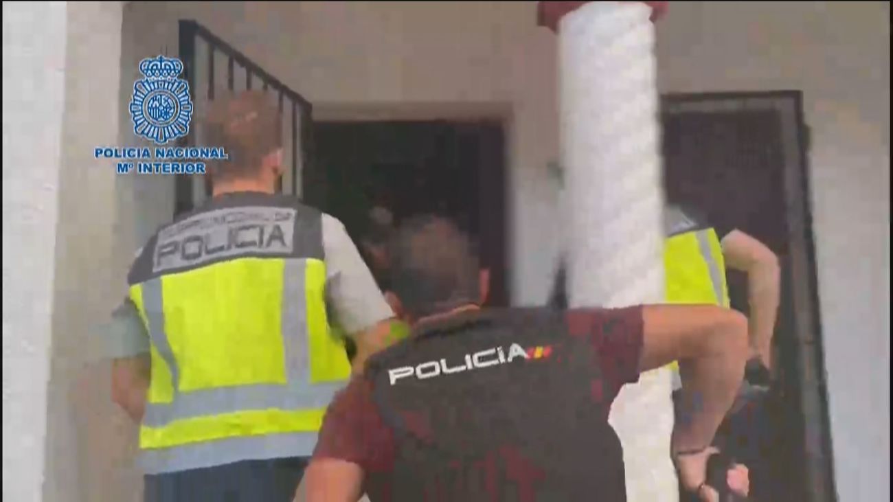 Operación policial contra la trata de mujeres con fines sexuales