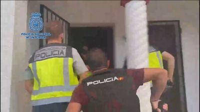 Operación policial contra la trata de mujeres con fines sexuales