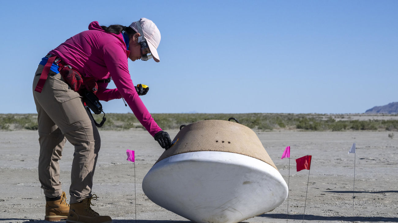 La NASA logra traer a la Tierra una muestra de asteroide por primera vez en su historia