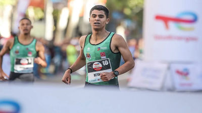 Mohamed Attaoui y Marta García reinan en la Milla de Madrid