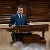 Aragonès advierte de que "ahora" tienen la fuerza para exigir a Sánchez un referéndum en Cataluña