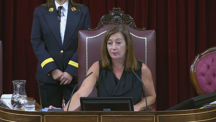 La presidenta del Congreso, Francina Armengol / TELEMADRID