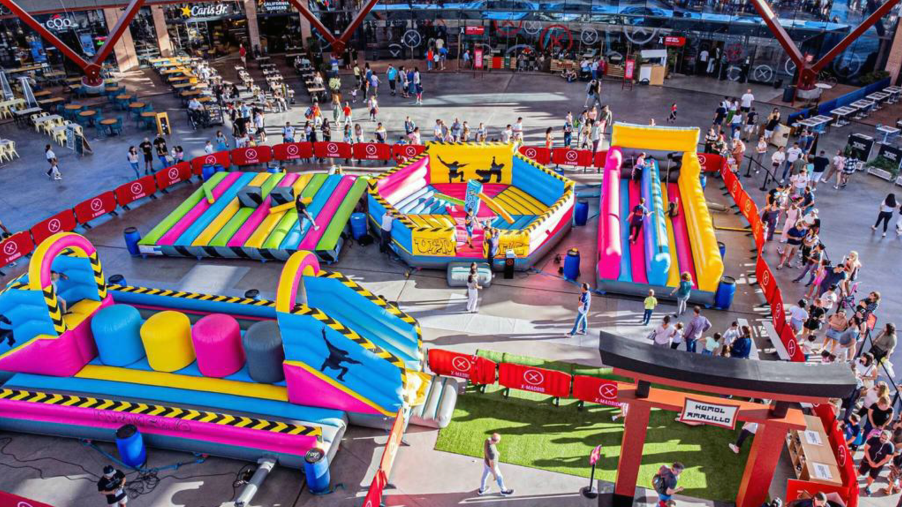 Aterriza una yincana en el centro comercial X-Madrid de Alcorcón