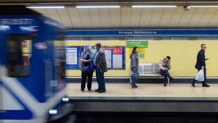 Estación de metro de Nueva Numancia / EUROPAPRESS