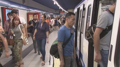 Una avería en la diagonal de la vía ferroviaria mantiene cortada la L1 de Metro durante 2 horas
