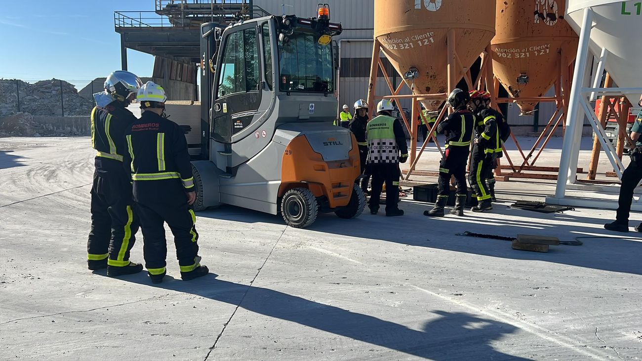 Muere un hombre de 70 años atropellado por una carretilla elevadora en Valdemoro
