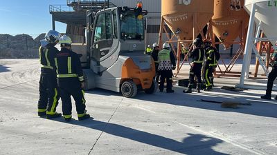 Muere un hombre de 70 años atropellado por una carretilla elevadora en Valdemoro