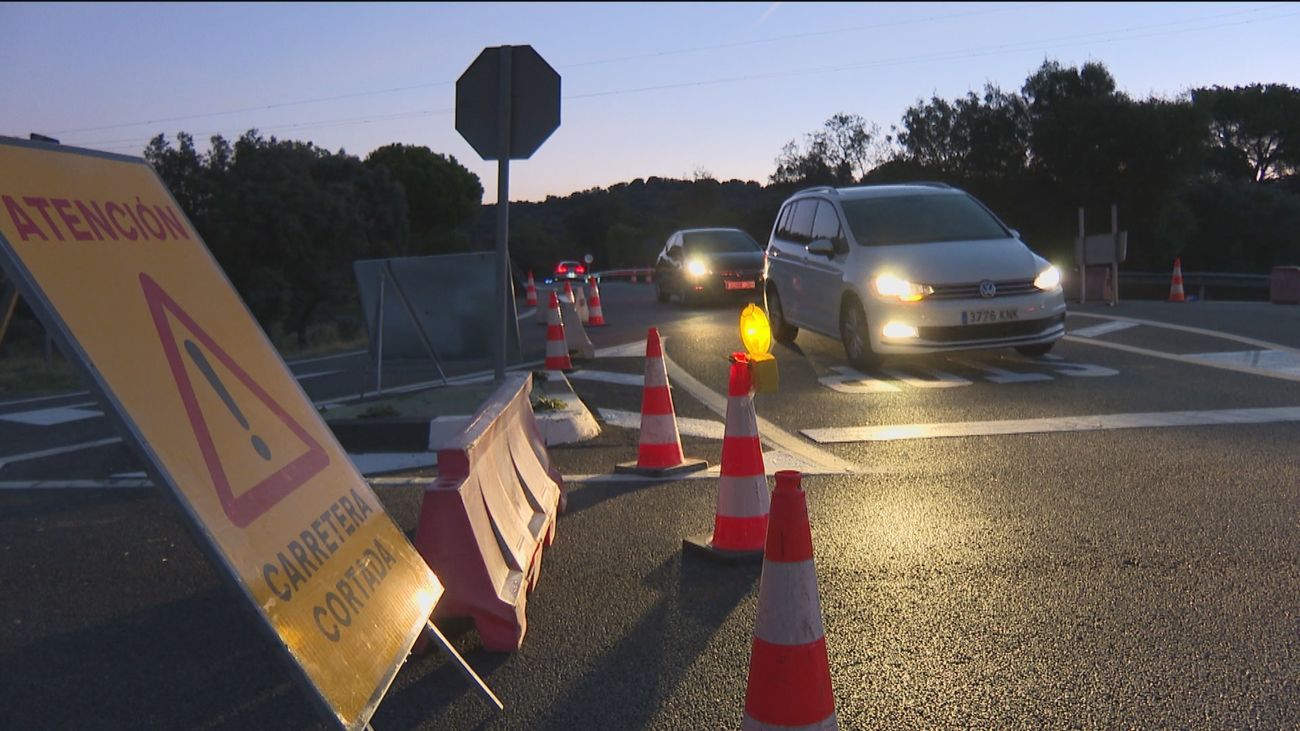 El corte de la M-501 se mantendrá, al menos, hasta el fin de semana