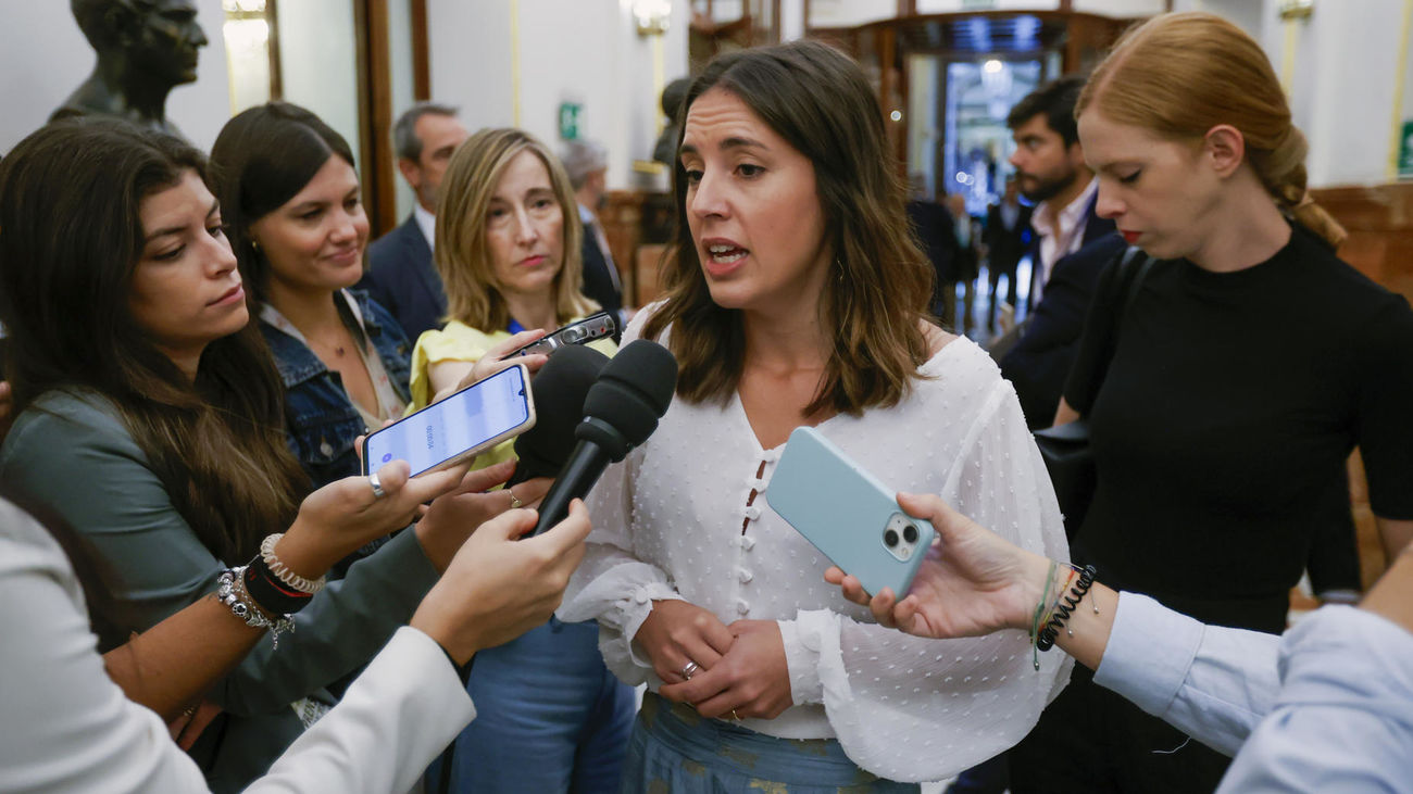 Montero lamenta que Díaz no quiera que Podemos intervenga en la investidura de Feijóo