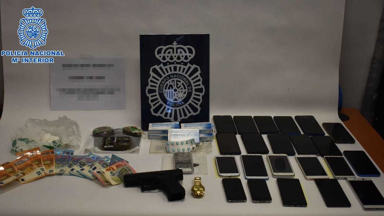 Desmantelado un narcopiso en Alcorcón