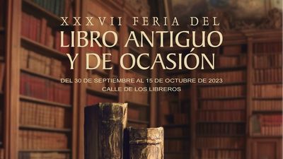 Alcalá de Henares inaugura este sábado su XXXVII Feria del Libro Antiguo y de Ocasión