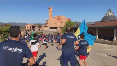 Llegan a meta los participantes de la carrera de 500 kilómetros organizada por el colegio Tajamar