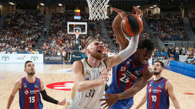El Real Madrid se impone 86-79 al FC Barcelona en la Liga Endesa