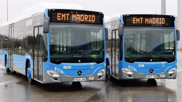 Los autobuses de la EMT en la capital serán gratuitos  este lunes