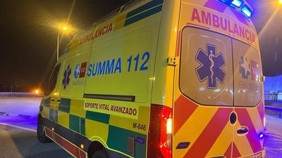 Herido grave un hombre de 34 años en un accidente de tráfico en la A2 en Torrejón de Ardoz