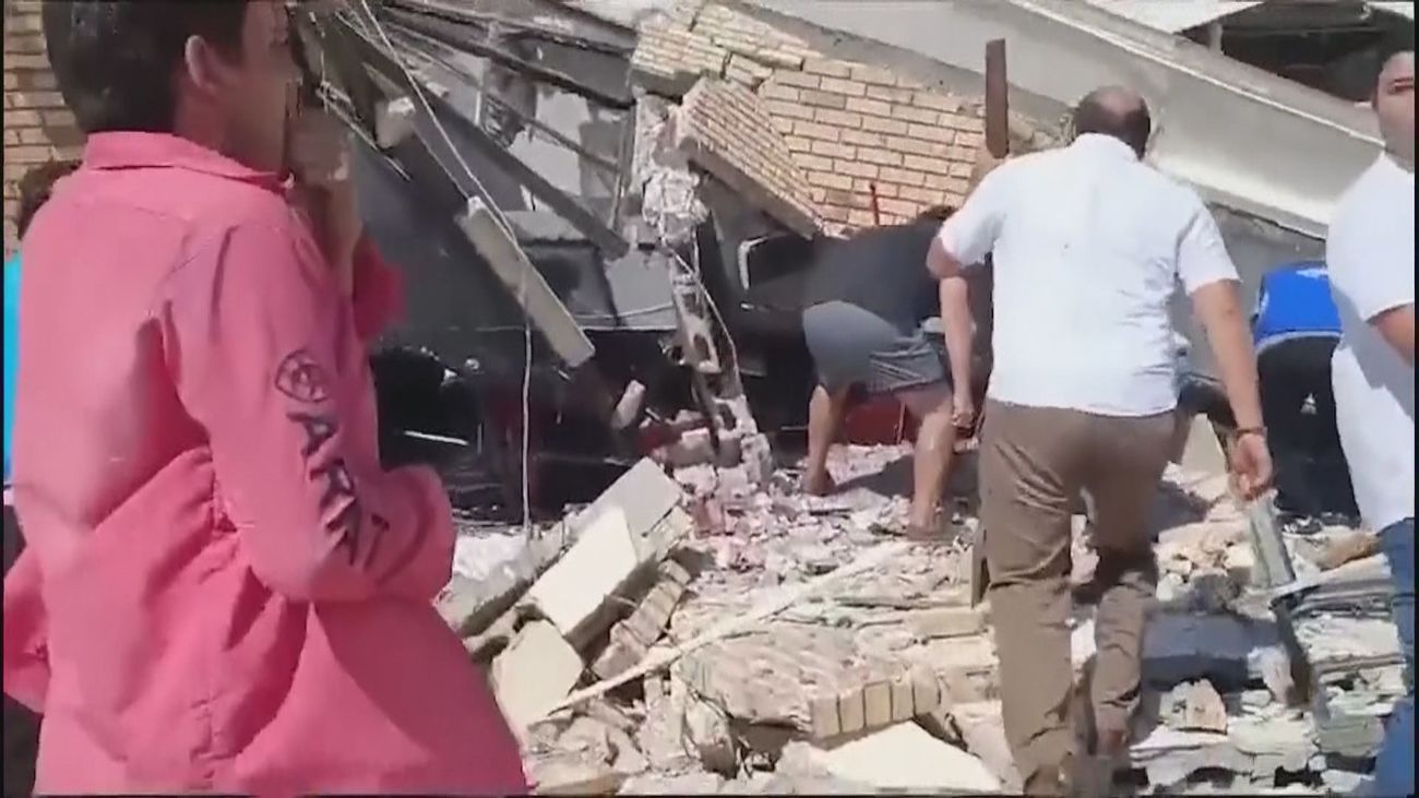 Decenas de heridos en un gran incendio en la localidad egipcia de Ismailiya