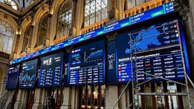 El Ibex repunta pero sin alcanzar los 9.300 puntos