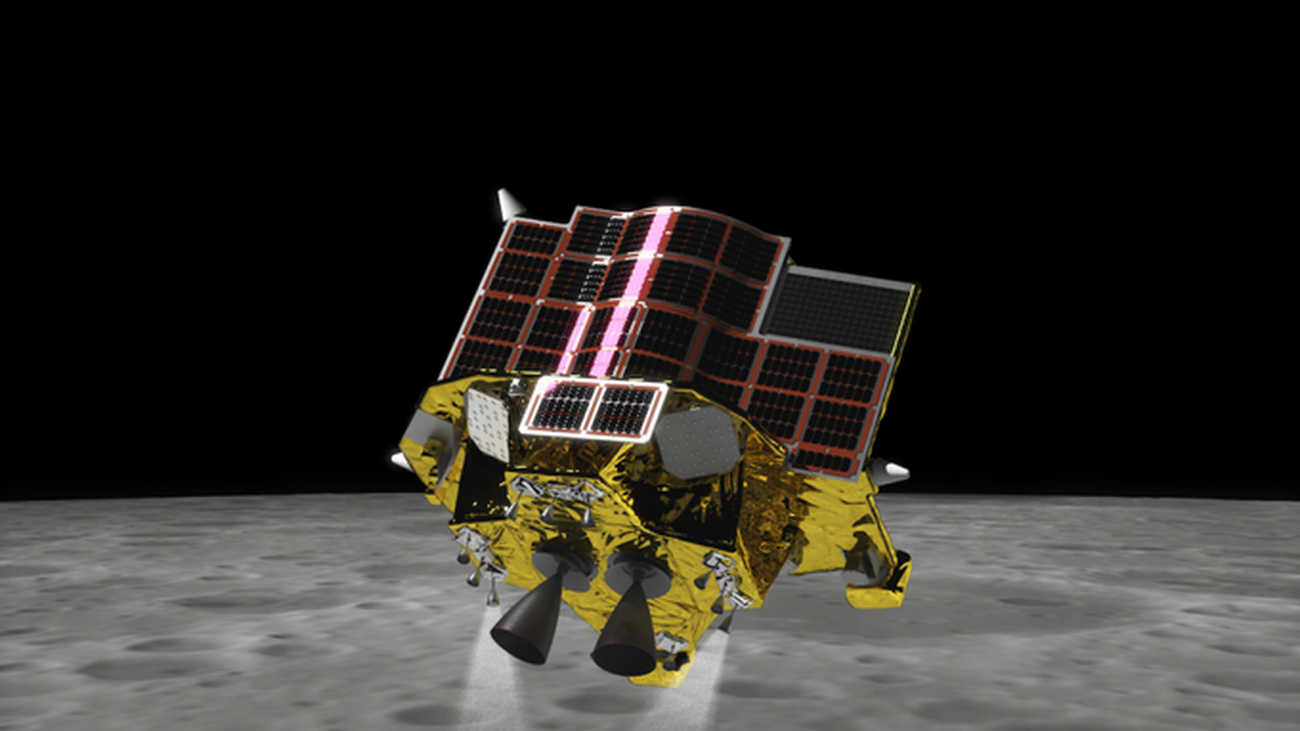 Concepto de la sonda SLIM de la agencia japonesa JAXA
