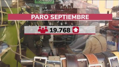 El paro sube en 19.768 personas en septiembre