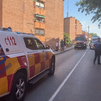 Un autobús de la EMT atropella a un peatón en Usera
