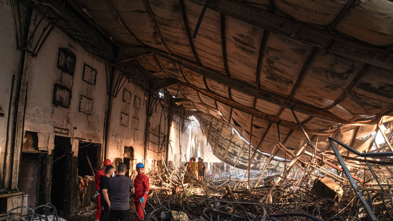 Los novios hablan tras incendio en su boda en Irak: "Estamos muertos por dentro"