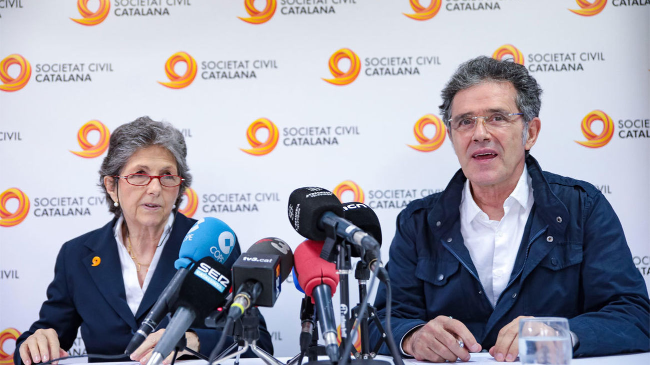 Societat Civil Catalana pide que no haya símbolos partidistas en la manifestación del domingo contra la aministía